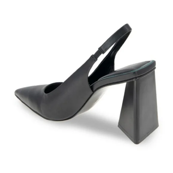 BCBGeneration Trina Elegant Black Slingback Block Heels New W/O Box Sz 6.5 - Picture 5 of 12